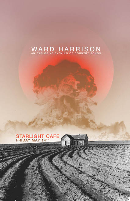 Rob Sheley - Posters - Ward Harrison (Of The Hackensaw Boys) Solo Poster Rob Sheley - Posters - Ward Harrison (Of The Hackensaw Boys) Solo Poster